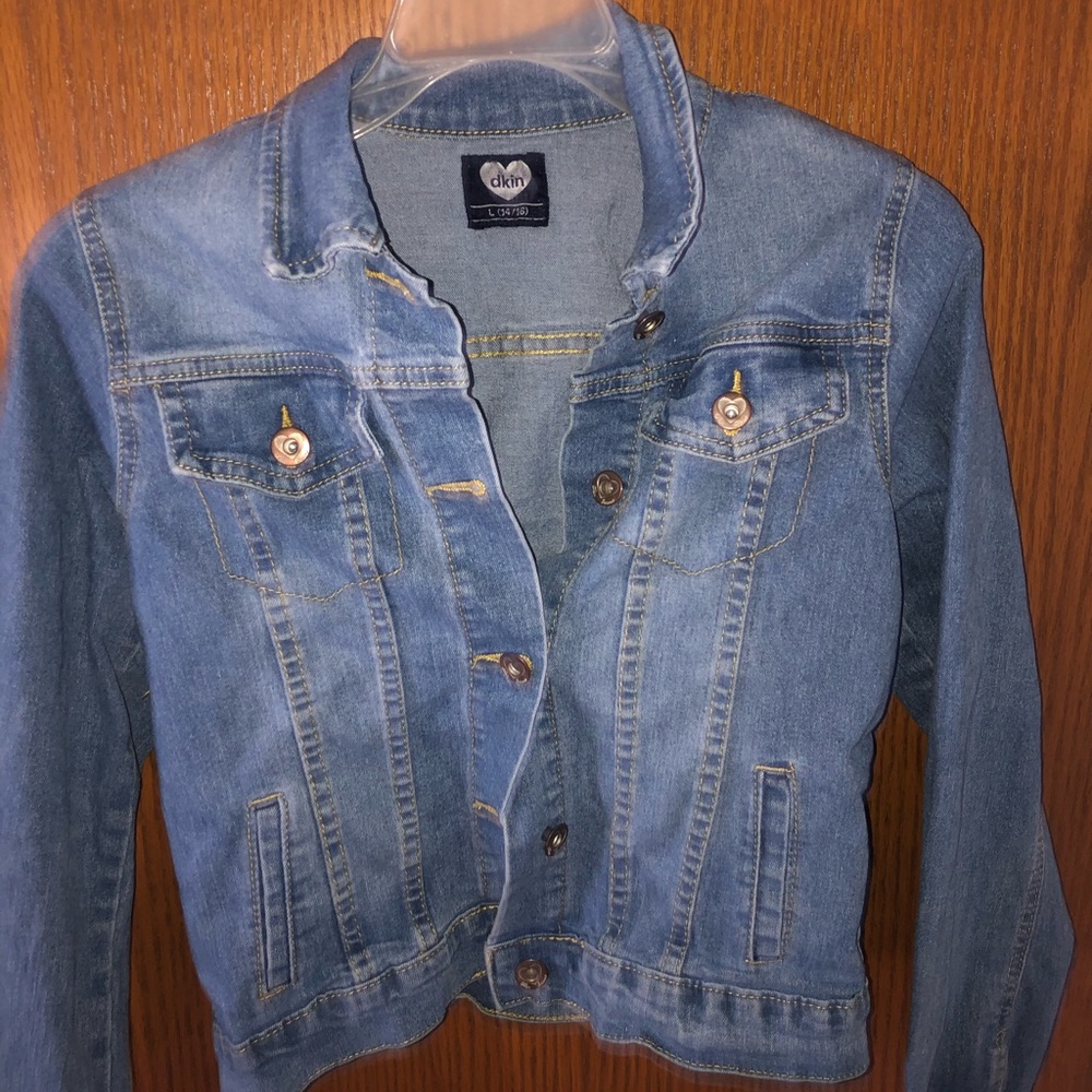 Girls Large Jean Jacket